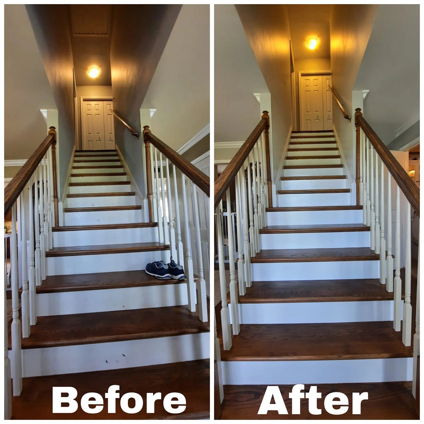 Staircase revival by Finishing Touch Painting